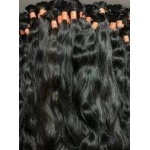 Indian Premium Single Drawn Bulk Hair – 100g (3.5274 oz) Pack