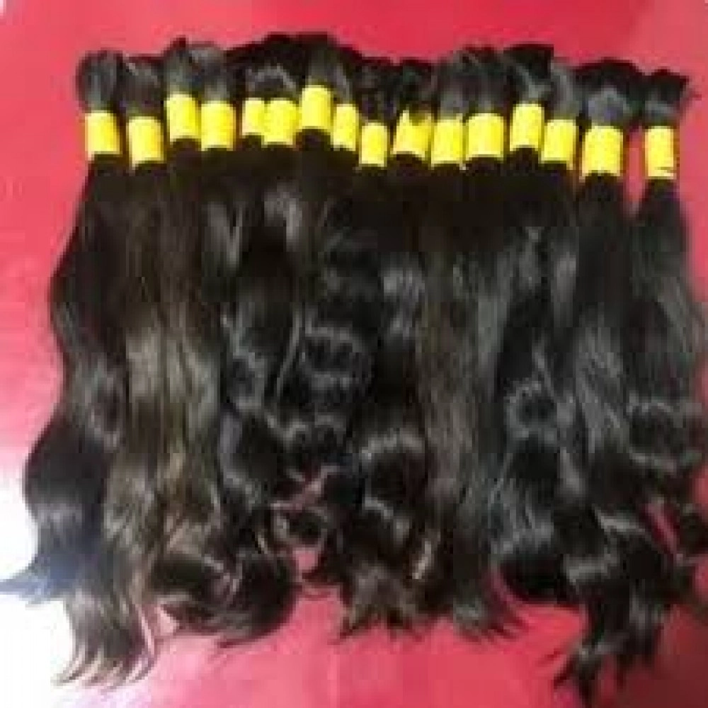 Brazilian Remy Single Drawn Bulk Hair – 100g (3.5274 oz) Pack