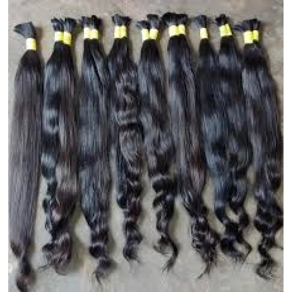 Himalayan Remy Double Drawn Bulk Hair – 100g (3.5274 oz) Pack