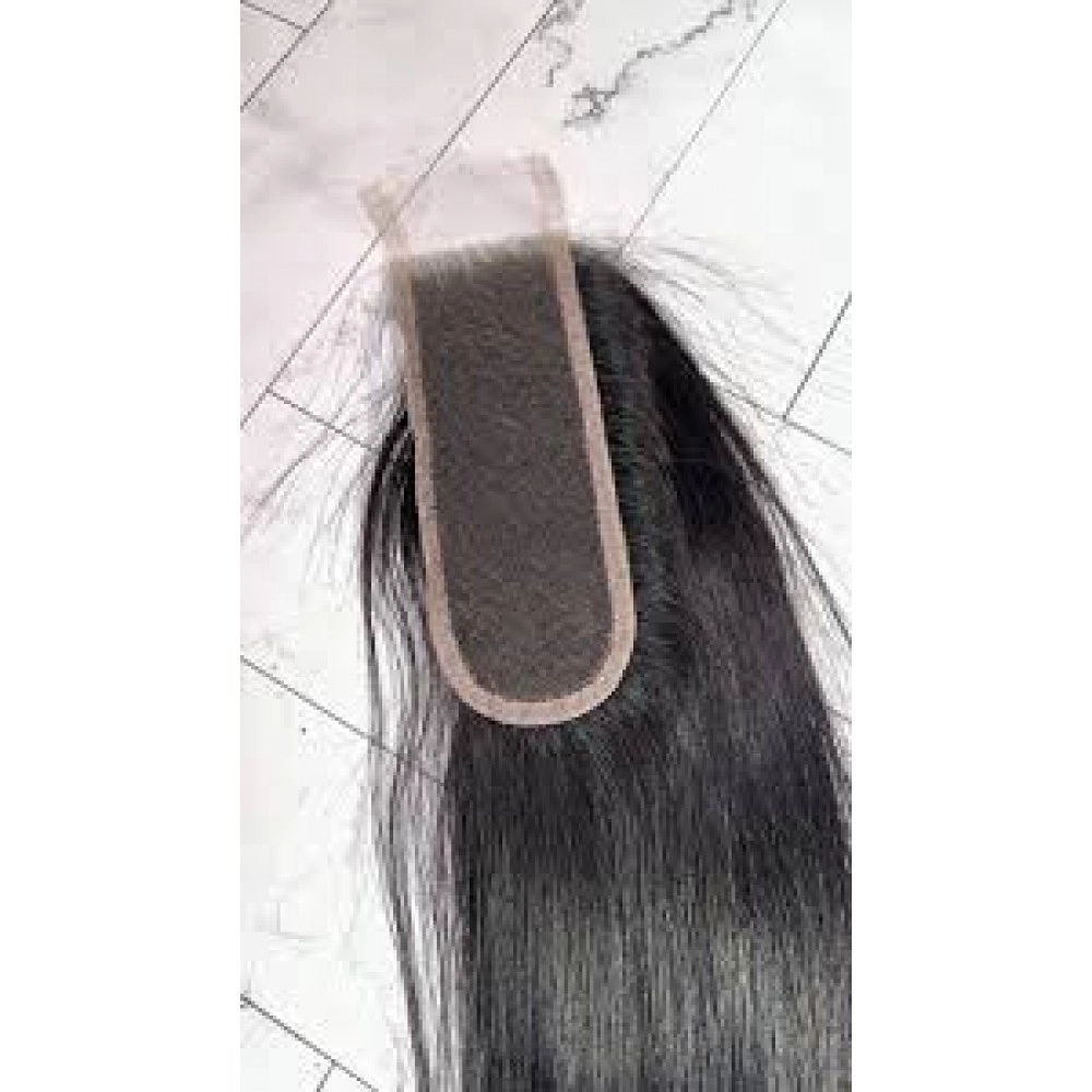 Indian Remy Single Drawn Closure – 1 Piece