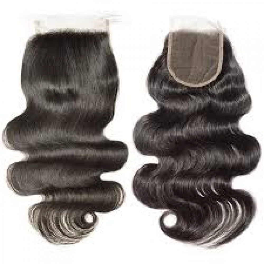 Peruvian Premium Single Drawn Closure – 1 Piece