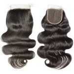 Peruvian Premium Single Drawn Closure – 1 Piece