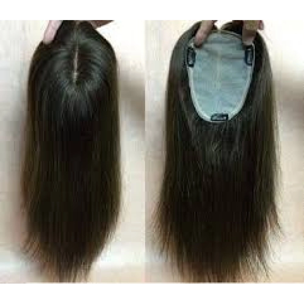 Brazilian Premium Double Drawn Women's Hair Patch – 1 Piece