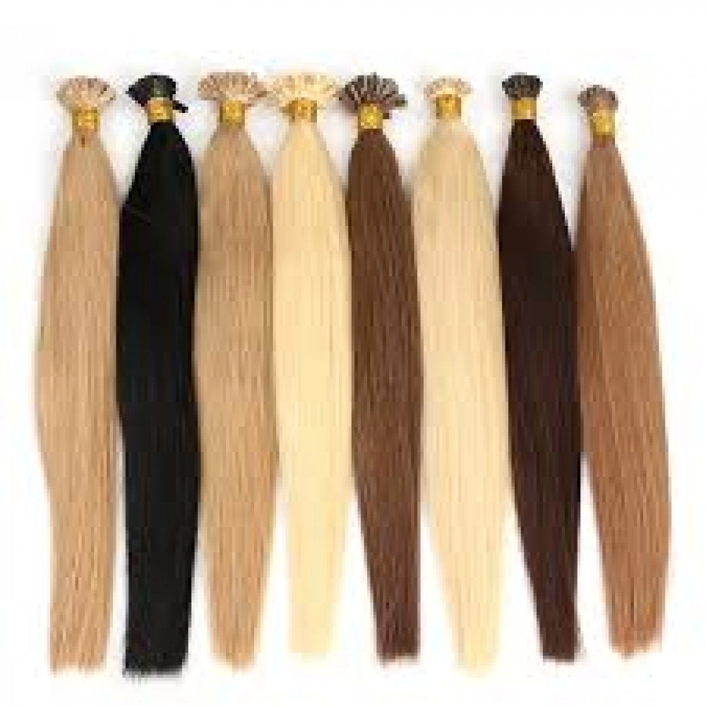 Indian Remy Single Drawn Pre-Tips – 25-Strand Set