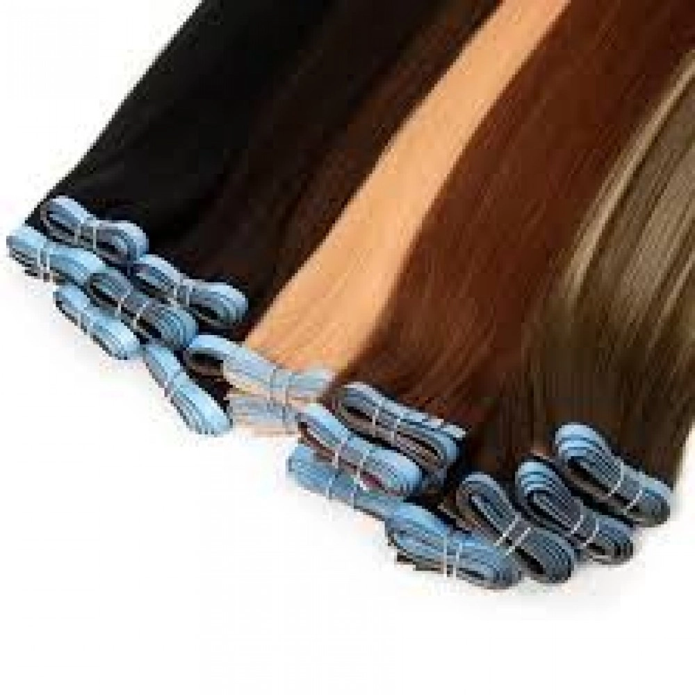 Brazilian Remy Double Drawn Tape/Skin Weft – 40 Pieces Set