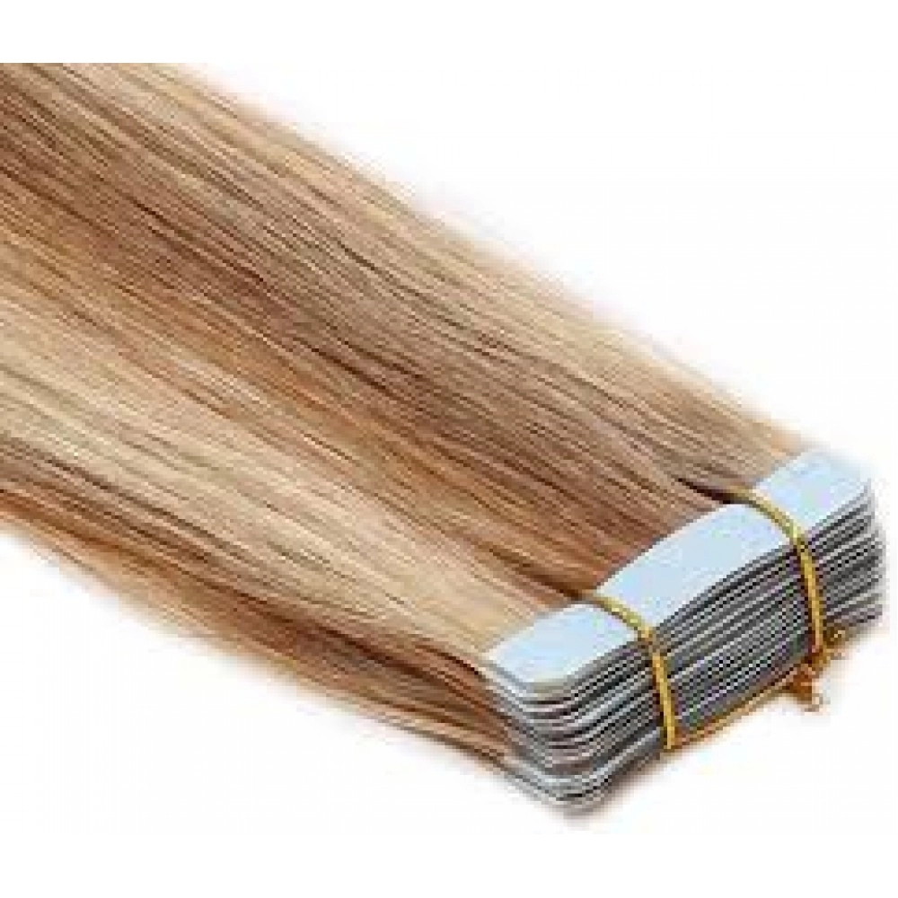 Russian Remy Single Drawn Tape/Skin Weft  – 40 Pieces Set