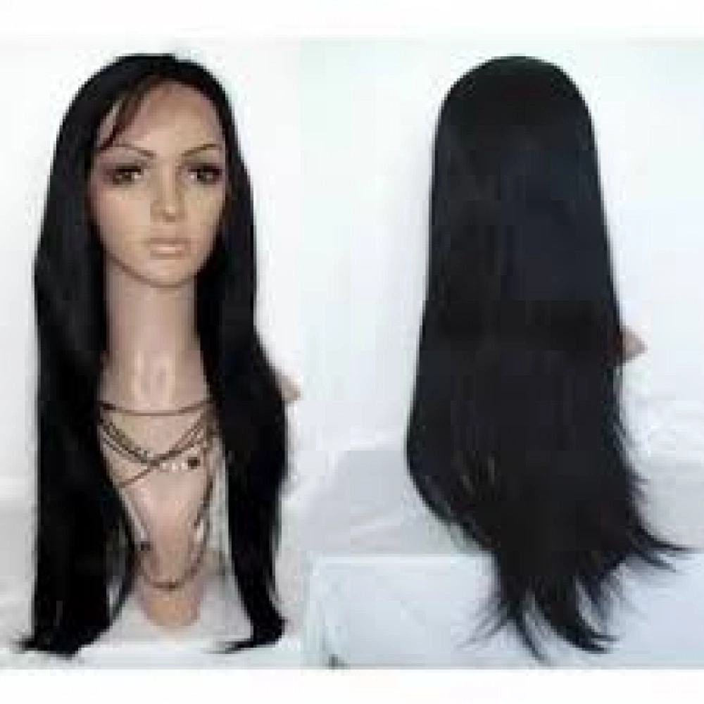 Peruvian Premium Single Drawn Front Lace Wig – 1 Piece