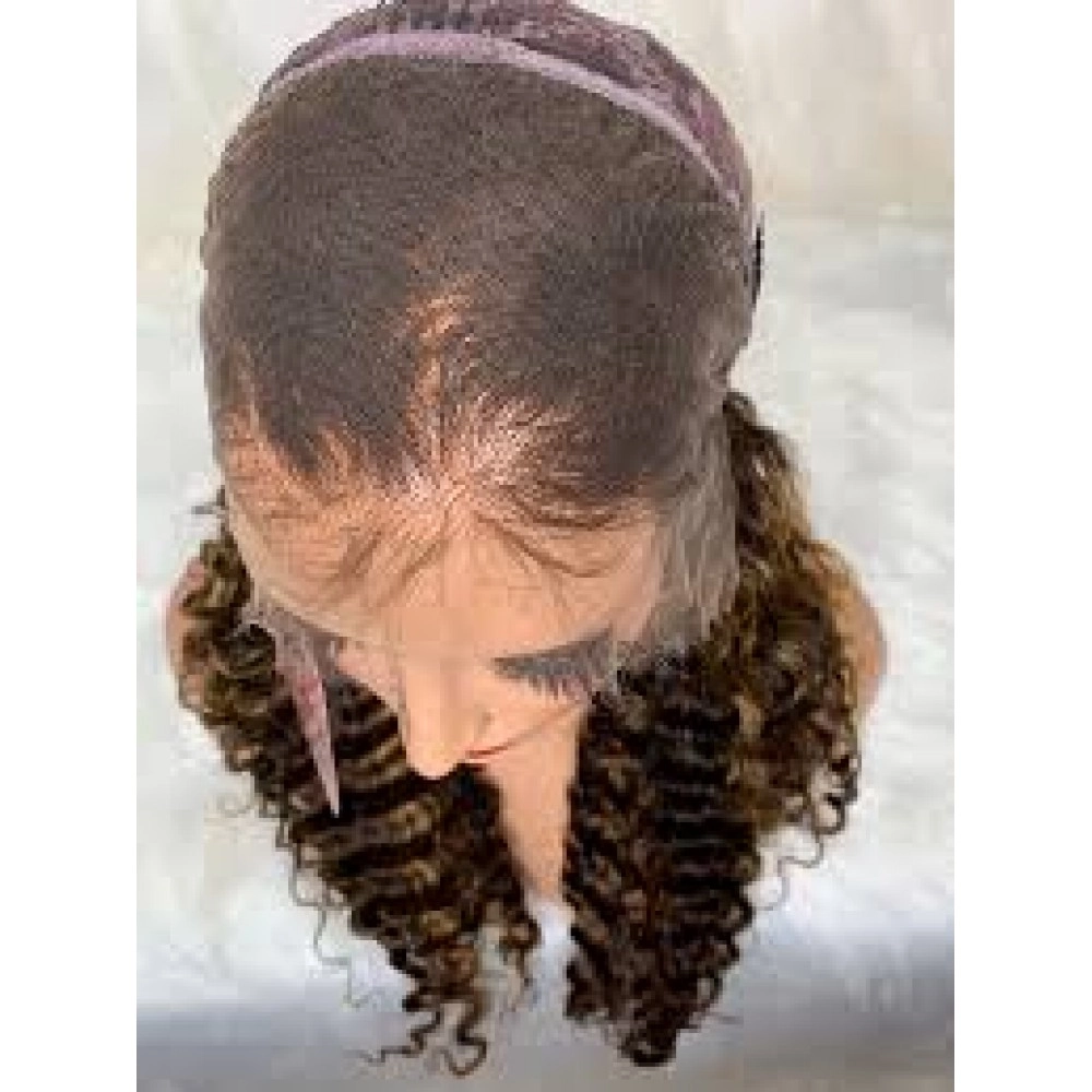 Russian Premium Double Drawn Front Lace Wig – 1 Piece
